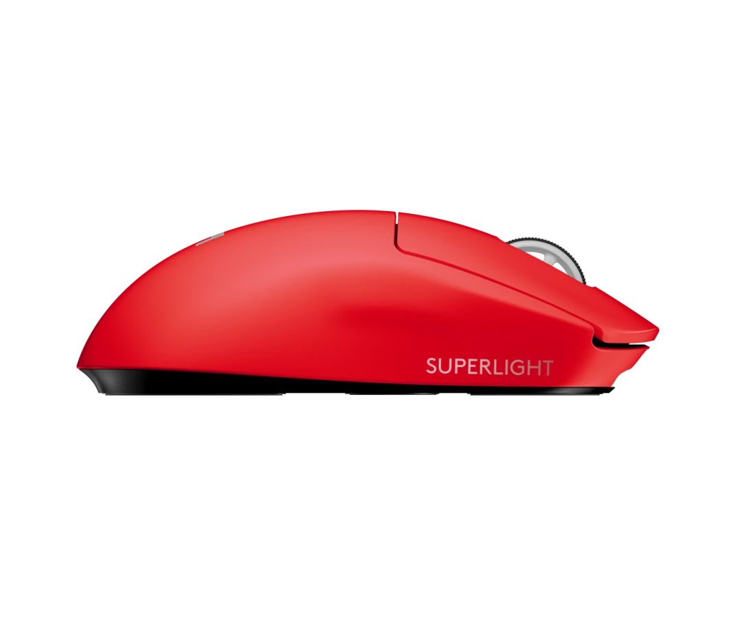 LOGITECH PRO X SUPERLIGHT WIRELESS GAMING MOUSE RED 910-006785 - Image 5