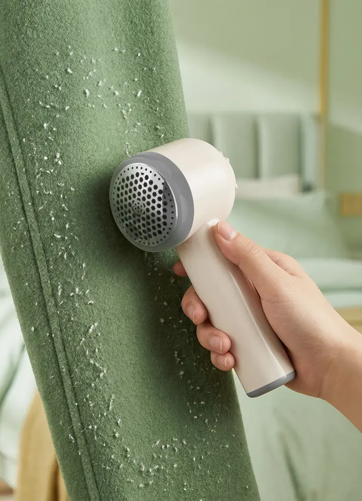 GREEN LION 3 IN 1 STEAMER DRY IRON STEAMER LINT REMOVER CREAM GNBX250STMCM - Image 4