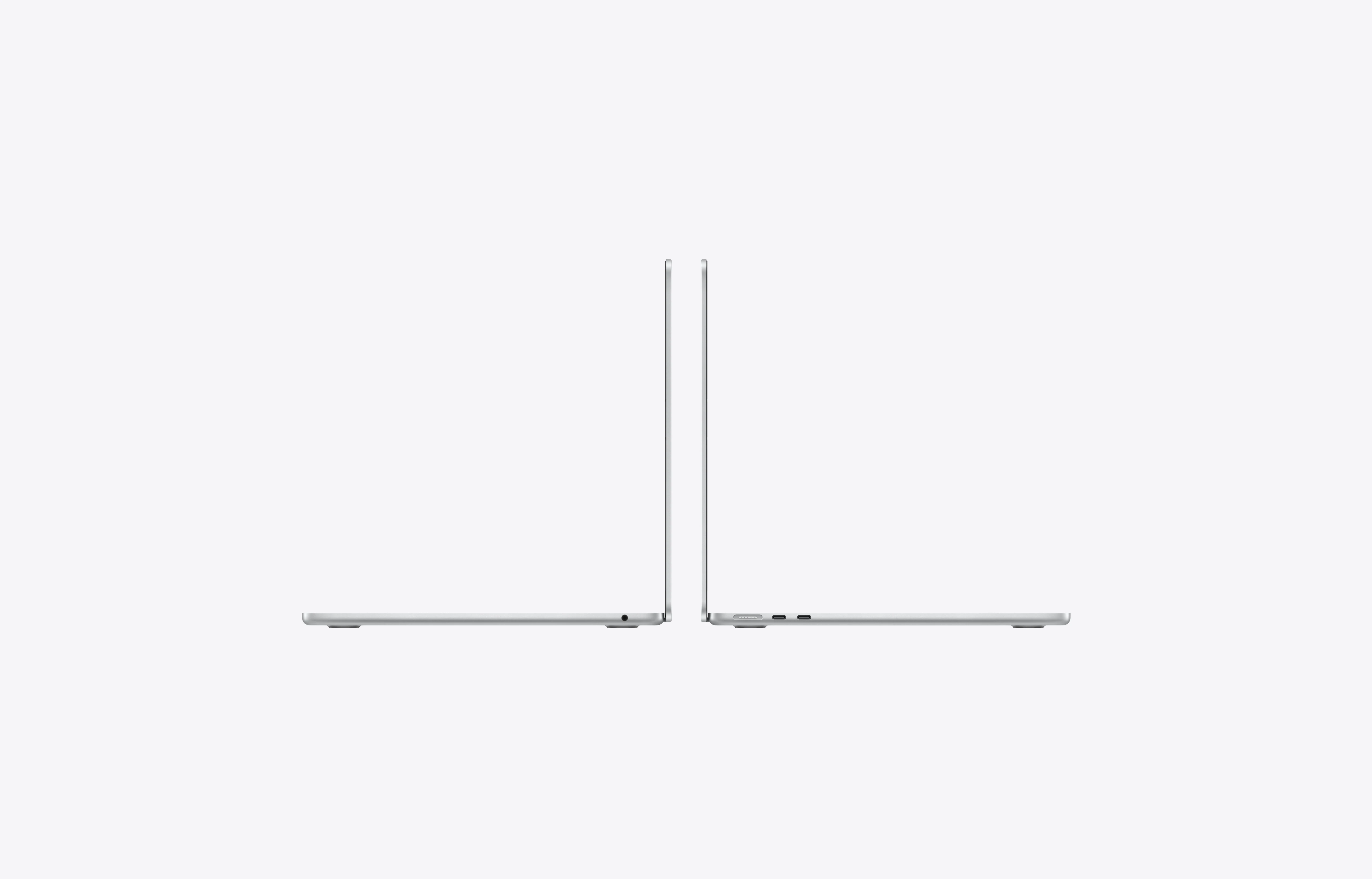 APPLE MACBOOK AIR 13-INCH M5 CHIP WITH 10 CORE CPU 10 CORE GPU 24GB 1TB ARABIC-ENGLISH SILVER MDH94 - Image 2