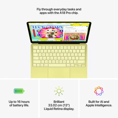 APPLE MACBOOK NEO 13-INCH A18 PRO CHIP 6 CORE CPU 5 CORE GPU 8GB 512GB TOUCH ID ARABIC-ENGLISH BLUSH MHFJ4 - Image 4