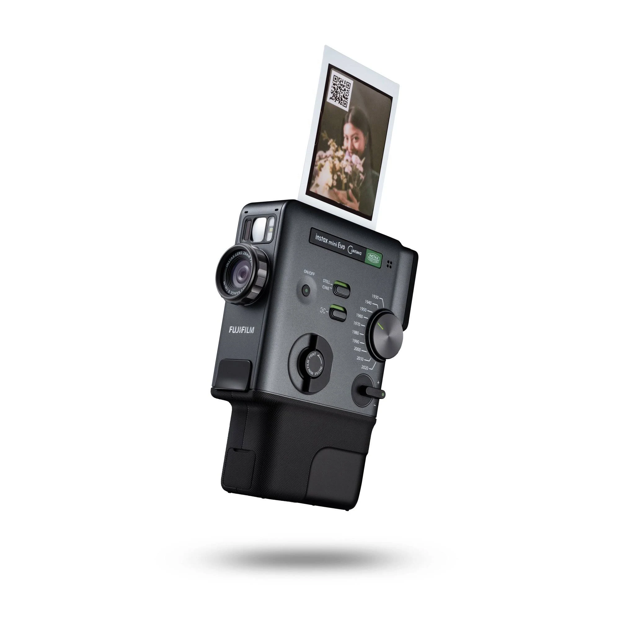 FUJIFILM INSTAX MINI EVO CINEMA HYBRID INSTANT CAMERA BLACK - Image 6