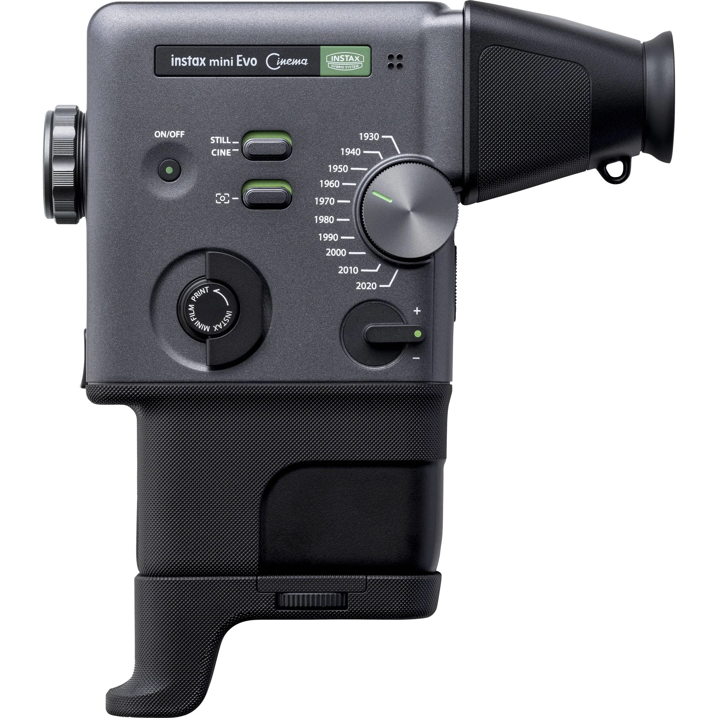 FUJIFILM INSTAX MINI EVO CINEMA HYBRID INSTANT CAMERA BLACK - Image 3