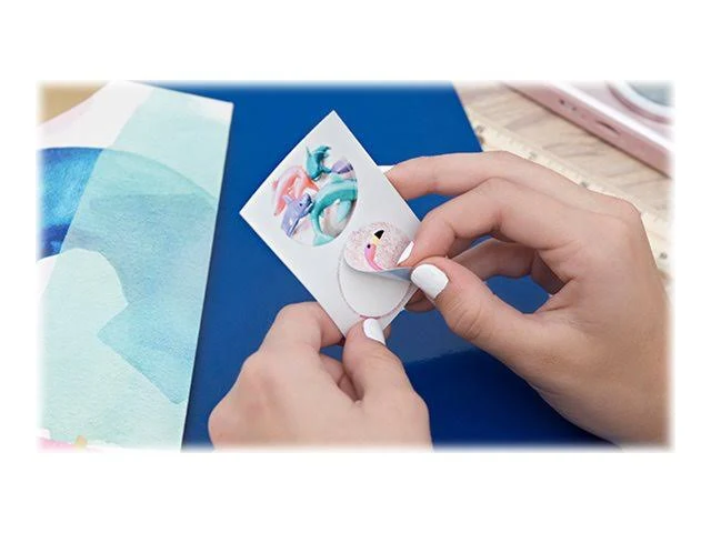 CANON ZOEMINI ZINK PRE CUT CIRCLE PHOTO PAPER 20 SHEET - Image 5