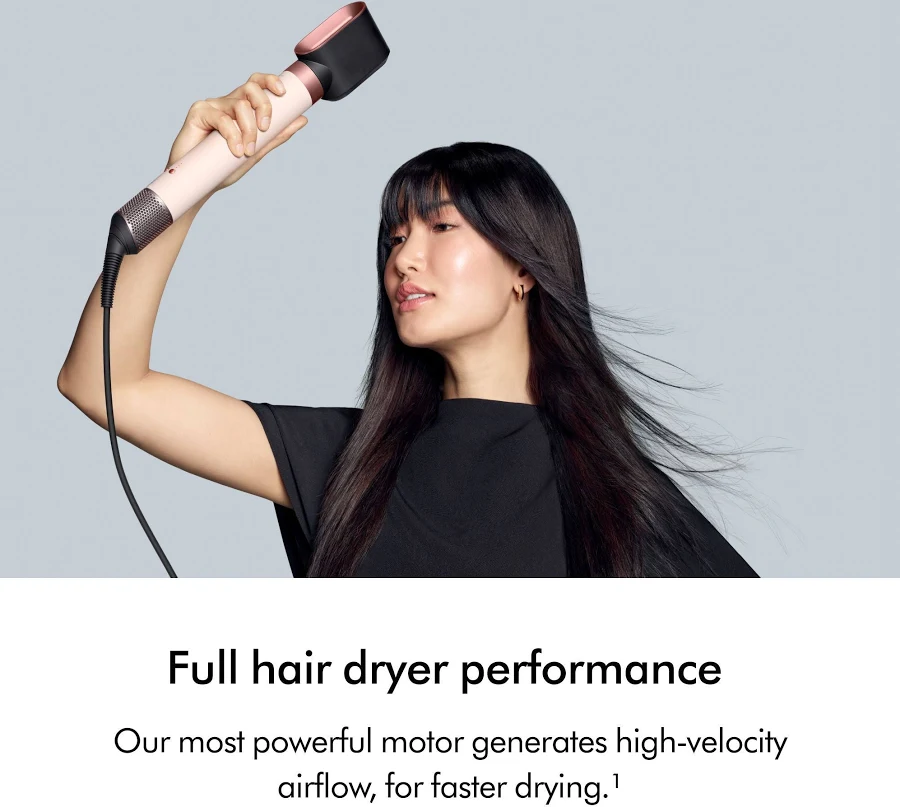 DYSON AIRWRAP MULTI STYLER AND DRYER STRAIGHT WAVY CERAMIC PINK ROSE GOLD HS08 CPRG - Image 10