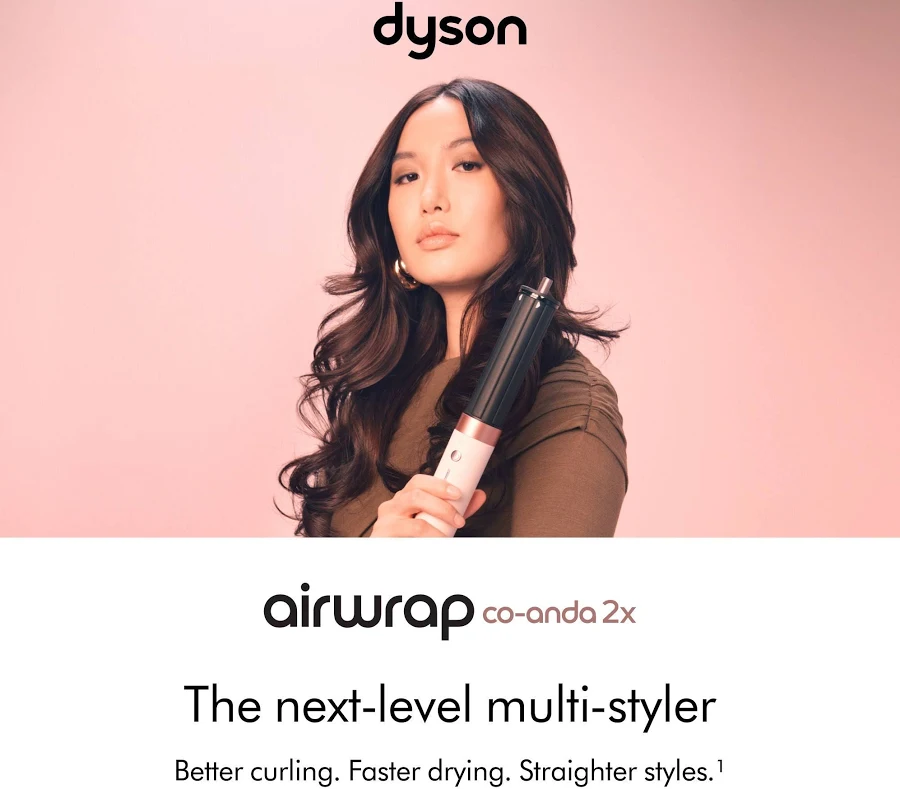 DYSON AIRWRAP MULTI STYLER AND DRYER STRAIGHT WAVY CERAMIC PINK ROSE GOLD HS08 CPRG - Image 2