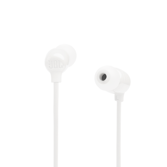 JBL TUNE 135BT WIRELESS EARBUD HEADPHONES WHITE - Image 2