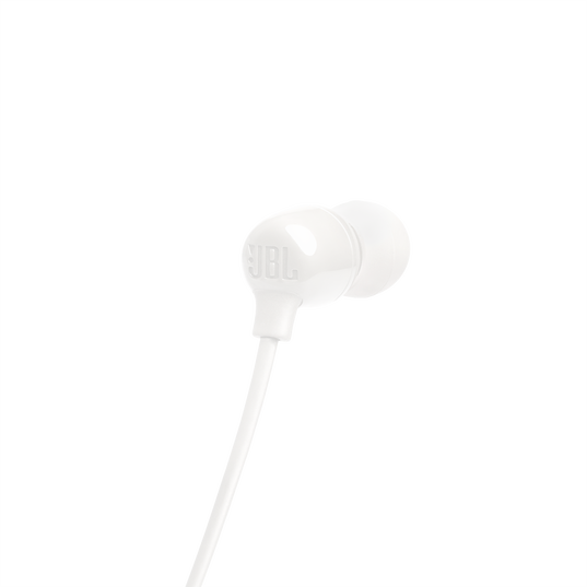JBL TUNE 135BT WIRELESS EARBUD HEADPHONES WHITE - Image 5