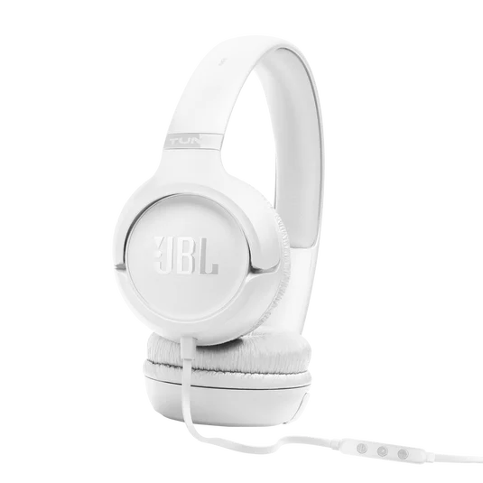 JBL TUNE 530C USB C WIRED ON-EAR HEADPHONE WHITE - Image 5