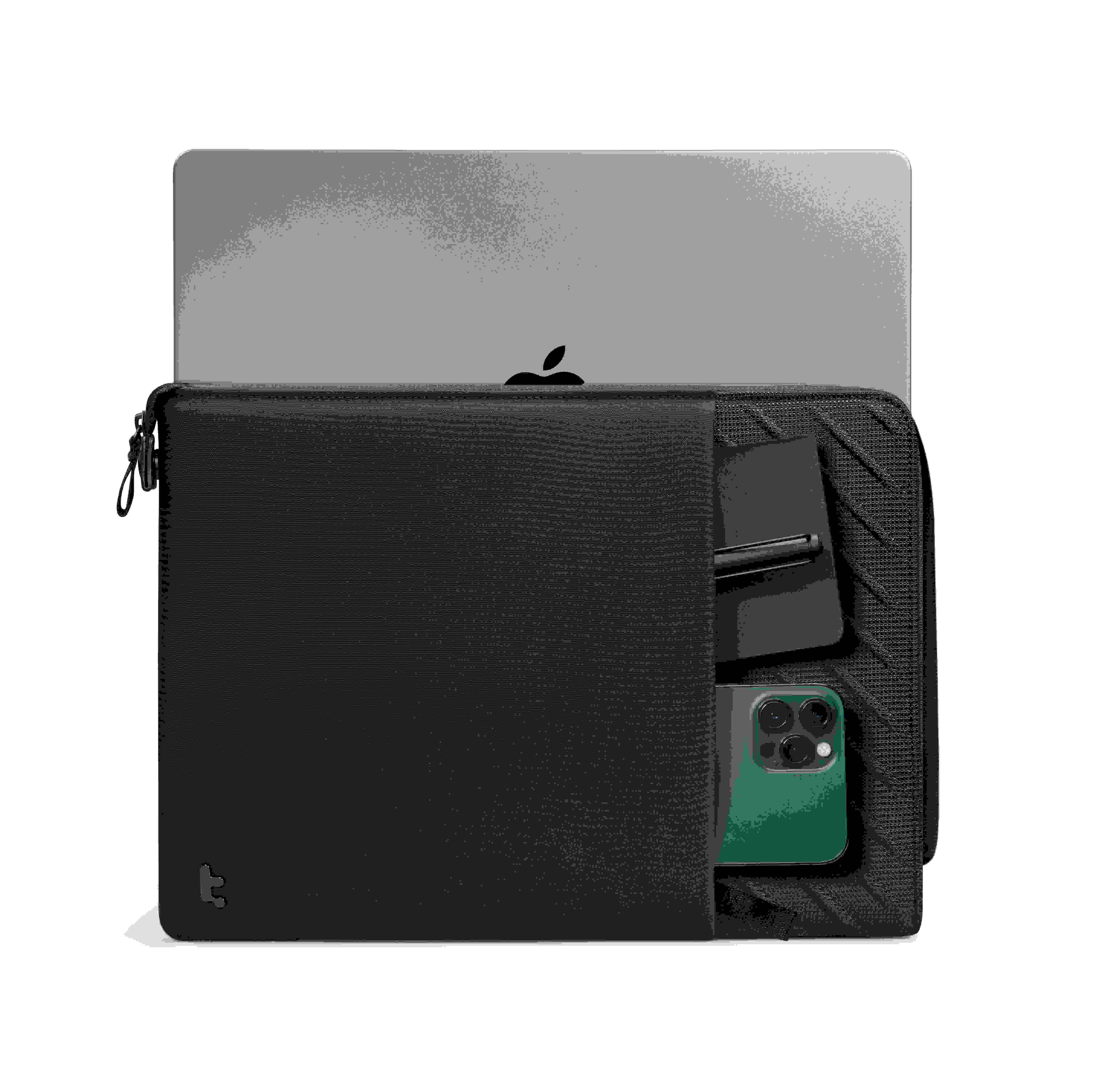 TOMTOC VOYAGE A10 16 INCH LAPTOP SLEEVE BLACK A10F2D1 - Image 3