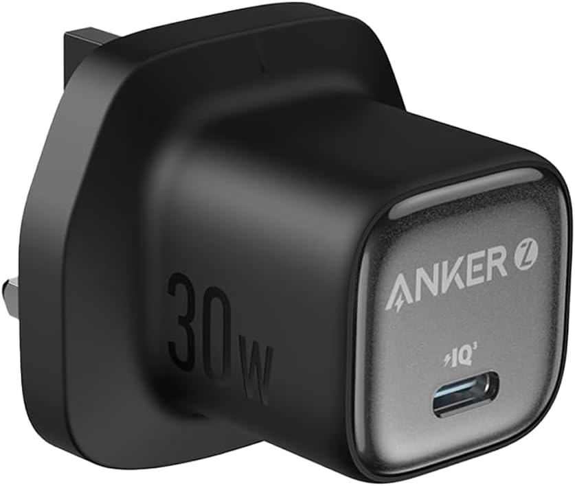 ANKER ZOLO CHARGER 30W PD 3.0 WITH 3FT USB C TO USB C CABLE BLACK B2698K11 - Image 2