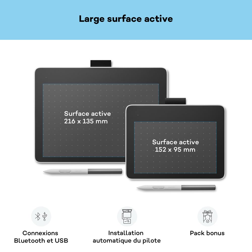 WACOM ONE SMALL PEN TABLET CTC4110WLW1B - Image 4