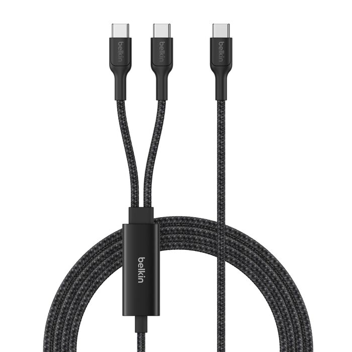 BELKIN BOOST CHARGE USB C TO USB C CABLE 140W 1.5M BLACK CAC004HQ1.5MBK - Image 2