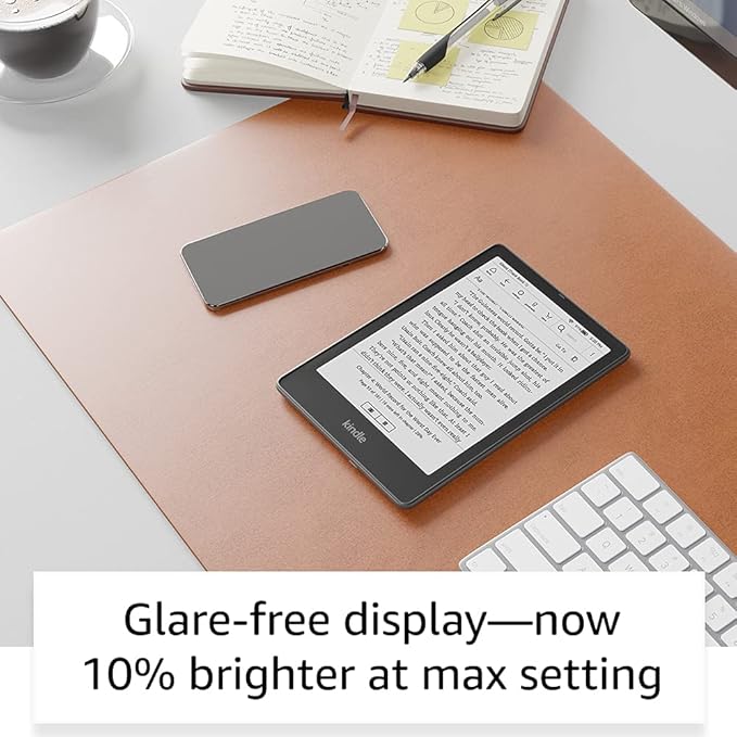 AMAZON KINDLE PAPERWHITE SIGNATURE EDITION 12TH GEN 32GB 2024 MATALLIC BLACK SA569P - Image 7