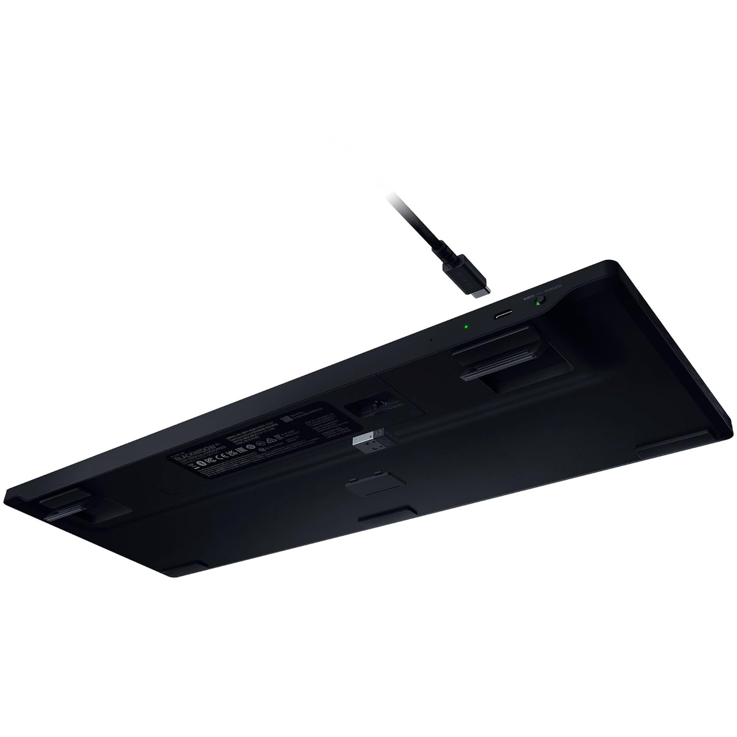 RAZER BLACKWIDOW V4 HYPERSPEED WIRELESS LOWPROFILE MECHANICAL GAMING KEYBOARD RZ03-05450500-R3M1 - Image 3