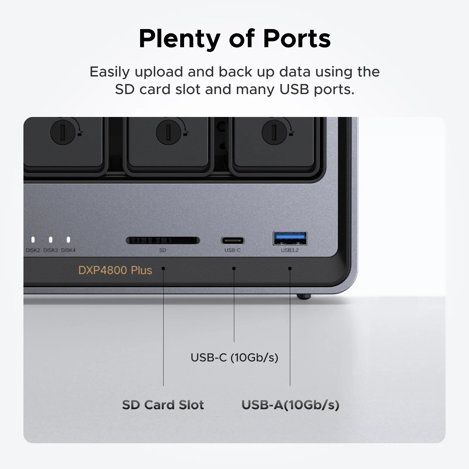 UGREEN NASYNC DXP4800 PLUS NETWORK ATTACHED STORAGE DXP4800 PLUS - Image 5