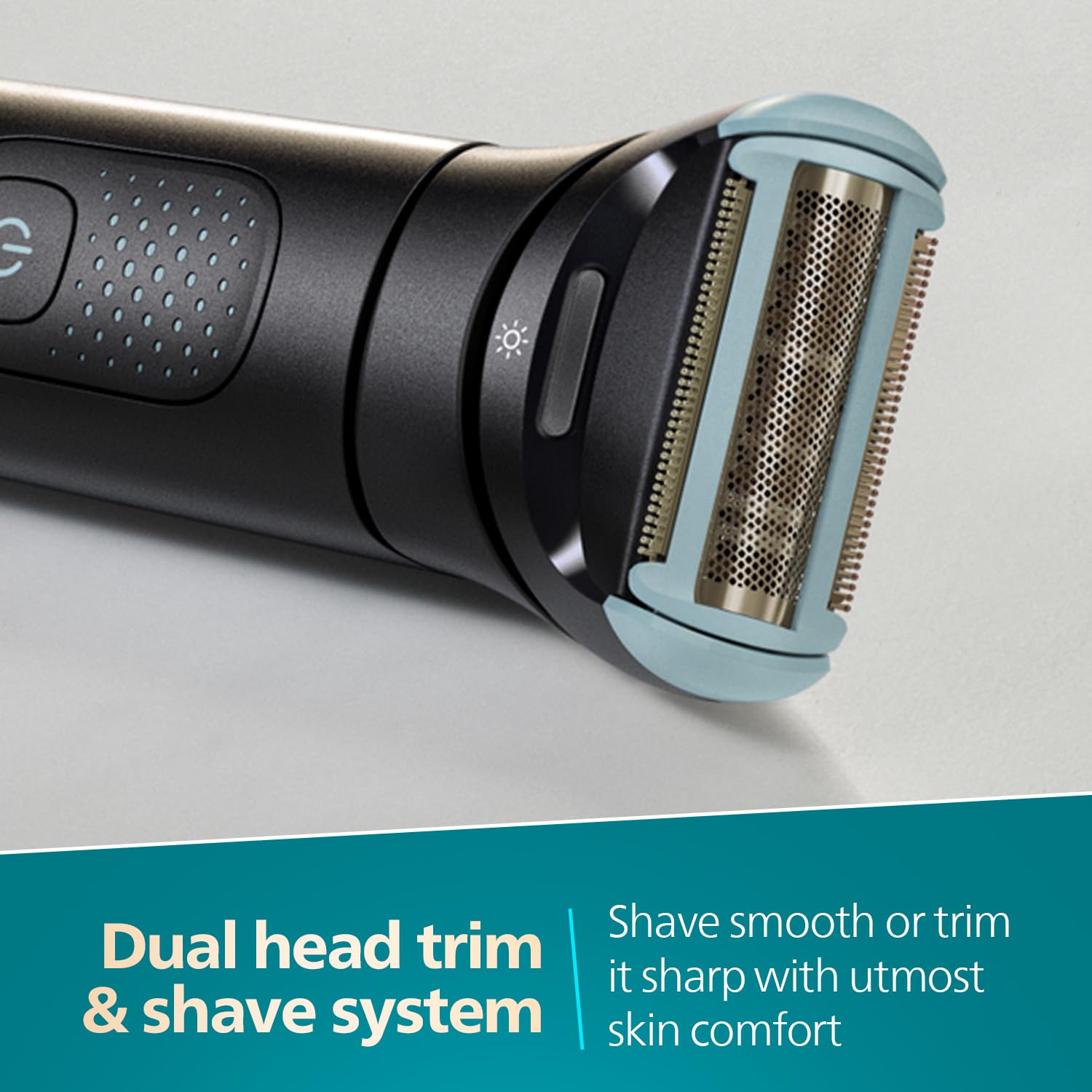 PHILIPS BODYGROOMER 7000 SERIES 2D FLEXING HEAD SHAVER BLACK BG747015 - Image 3