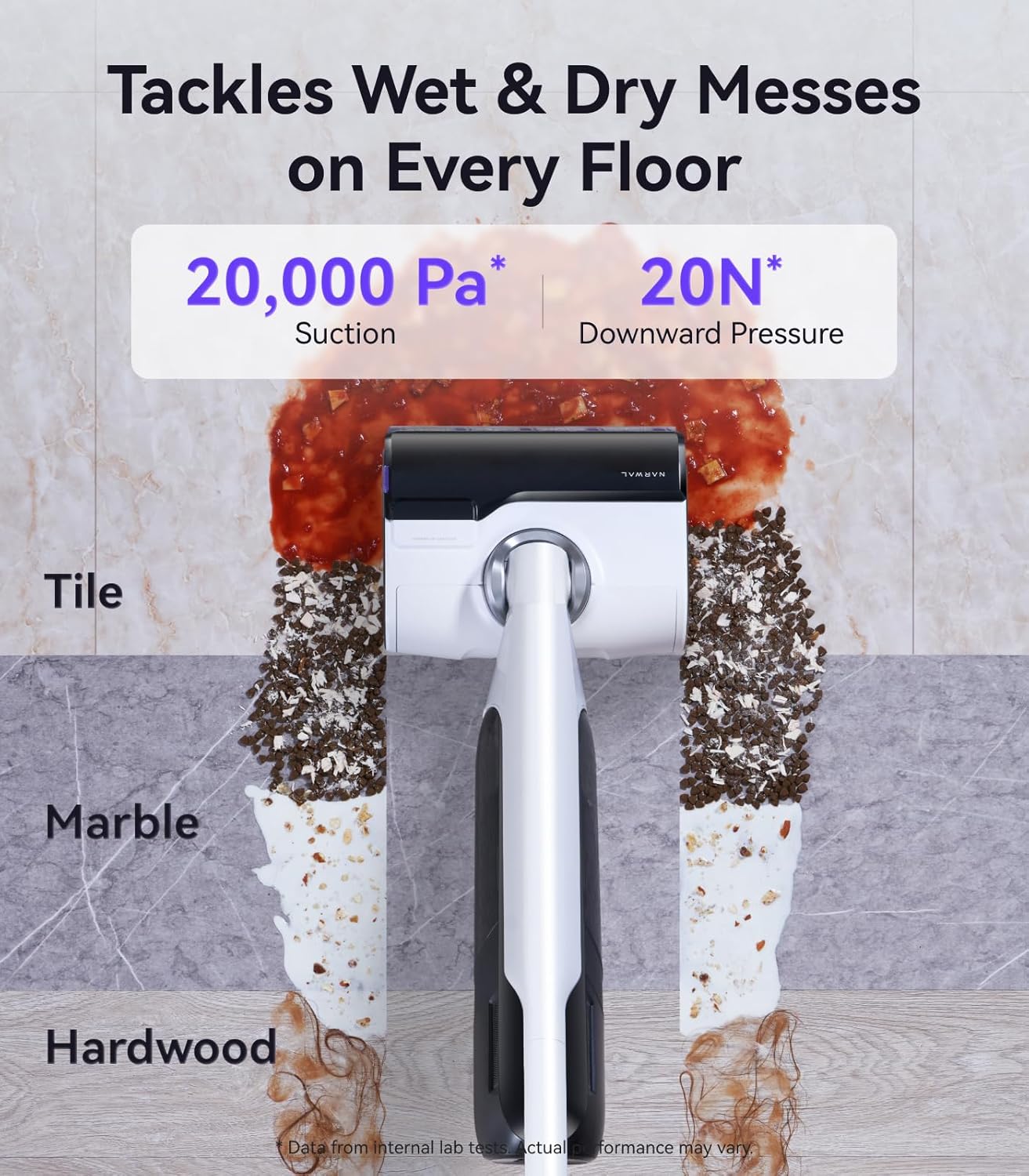 NARWAL S30 WET DRY CORDLESS VACUUM CLEANER NRL-S30-WHI - Image 4