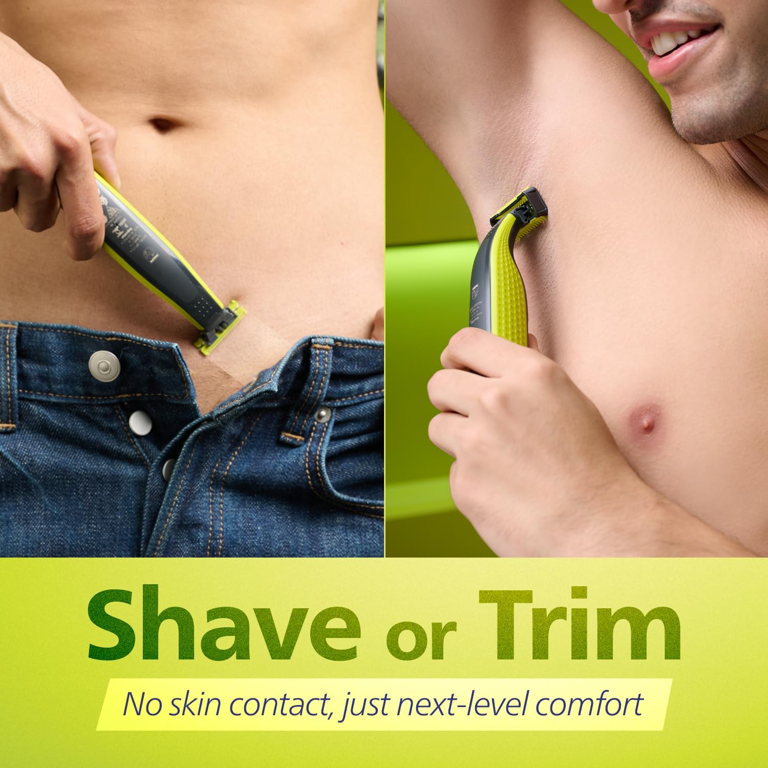 PHILIPS ONE BLADE GROOMING KIT WITH DUAL PROTECTION TECHNOLOGY CHARCOAL GREY QP282410 - Image 5