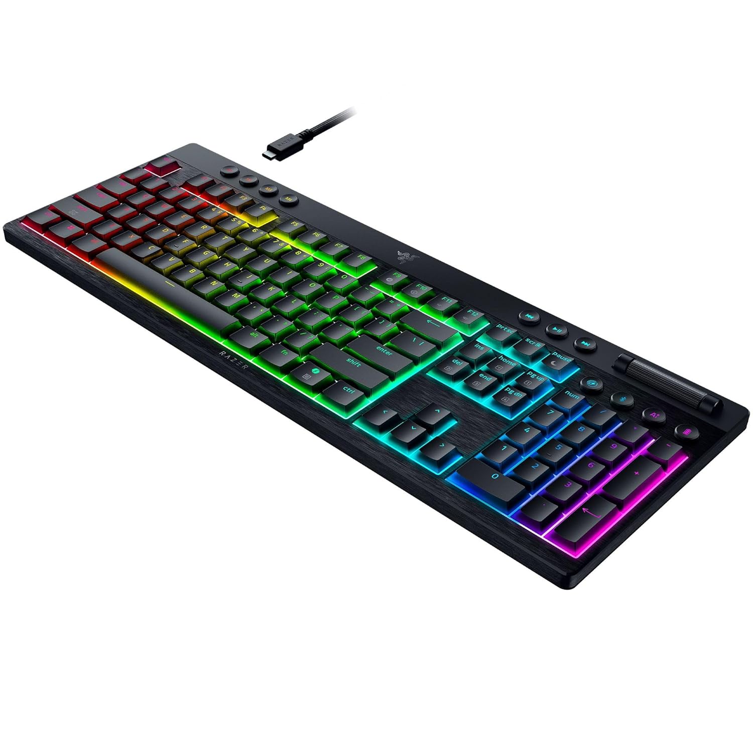 RAZER BLACKWIDOW V4 HYPERSPEED WIRELESS LOWPROFILE MECHANICAL GAMING KEYBOARD RZ03-05450500-R3M1 - Image 2