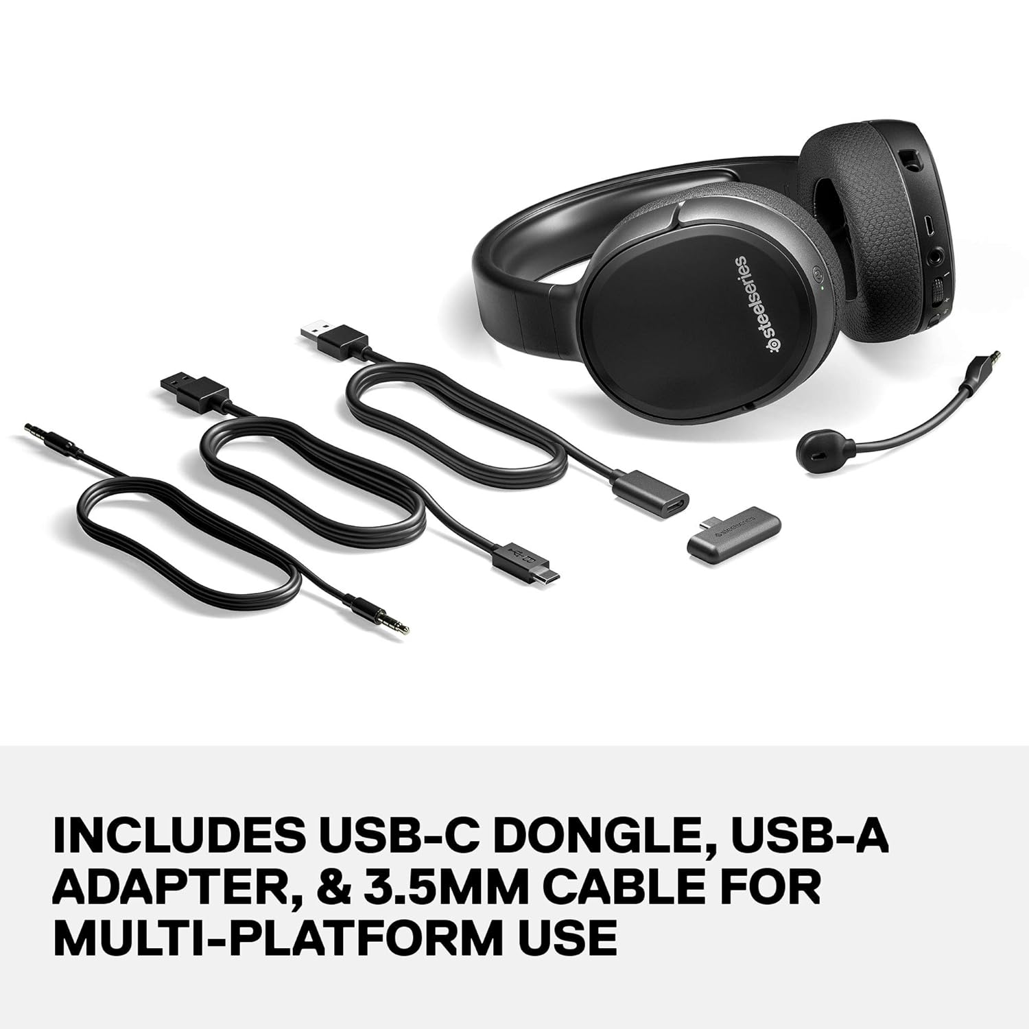 STEELSERIES ARCTIS 1 FOR PS5 WIRELESS GAMING HEADSET 61519 - Image 7