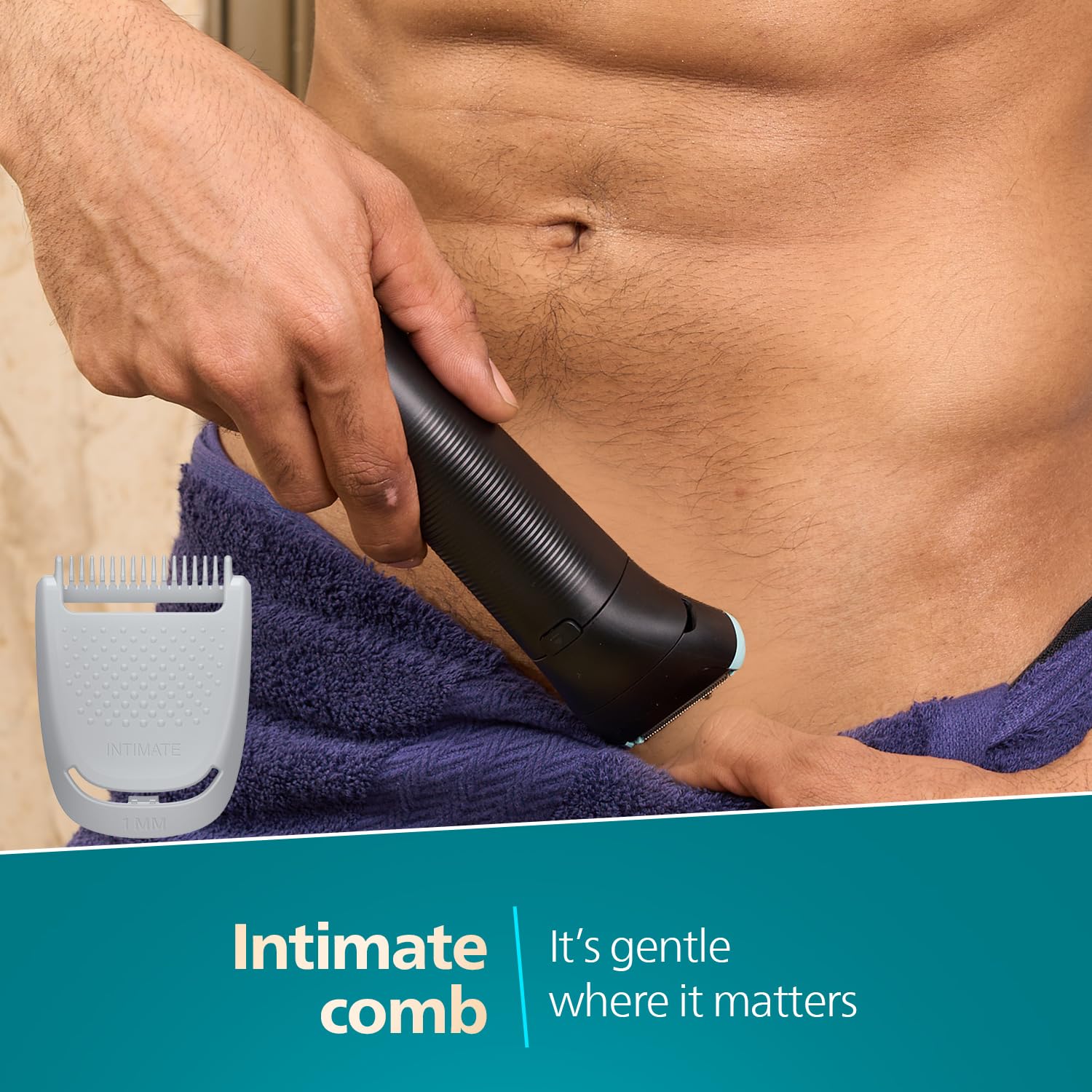 PHILIPS BODYGROOMER 7000 SERIES 2D FLEXING HEAD SHAVER BLACK BG747015 - Image 6