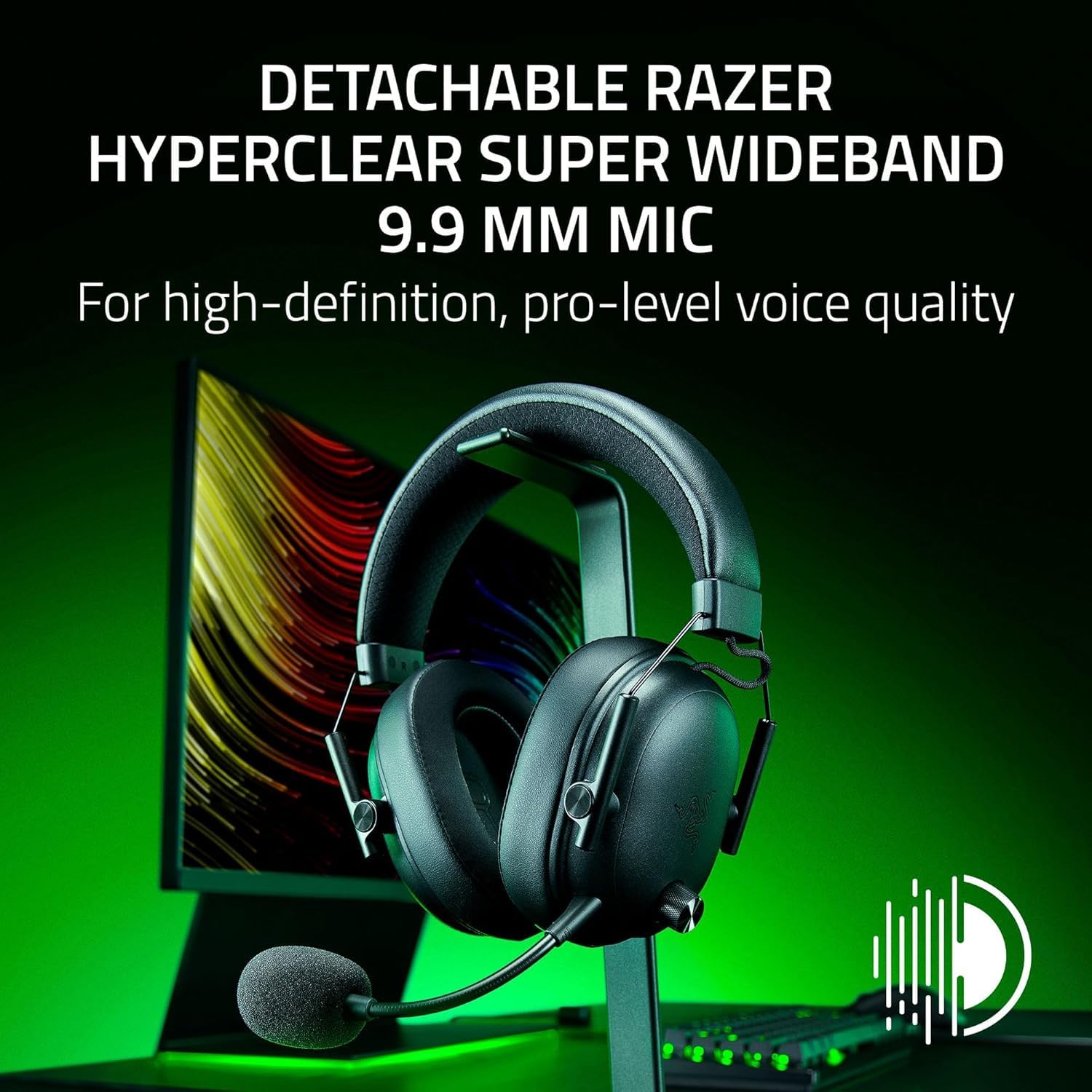 RAZER BLACKSHARK V3 WIRELESS ESPORTS GAMING HEADSET BLACK RZ04-05410100-R3M1 - Image 7