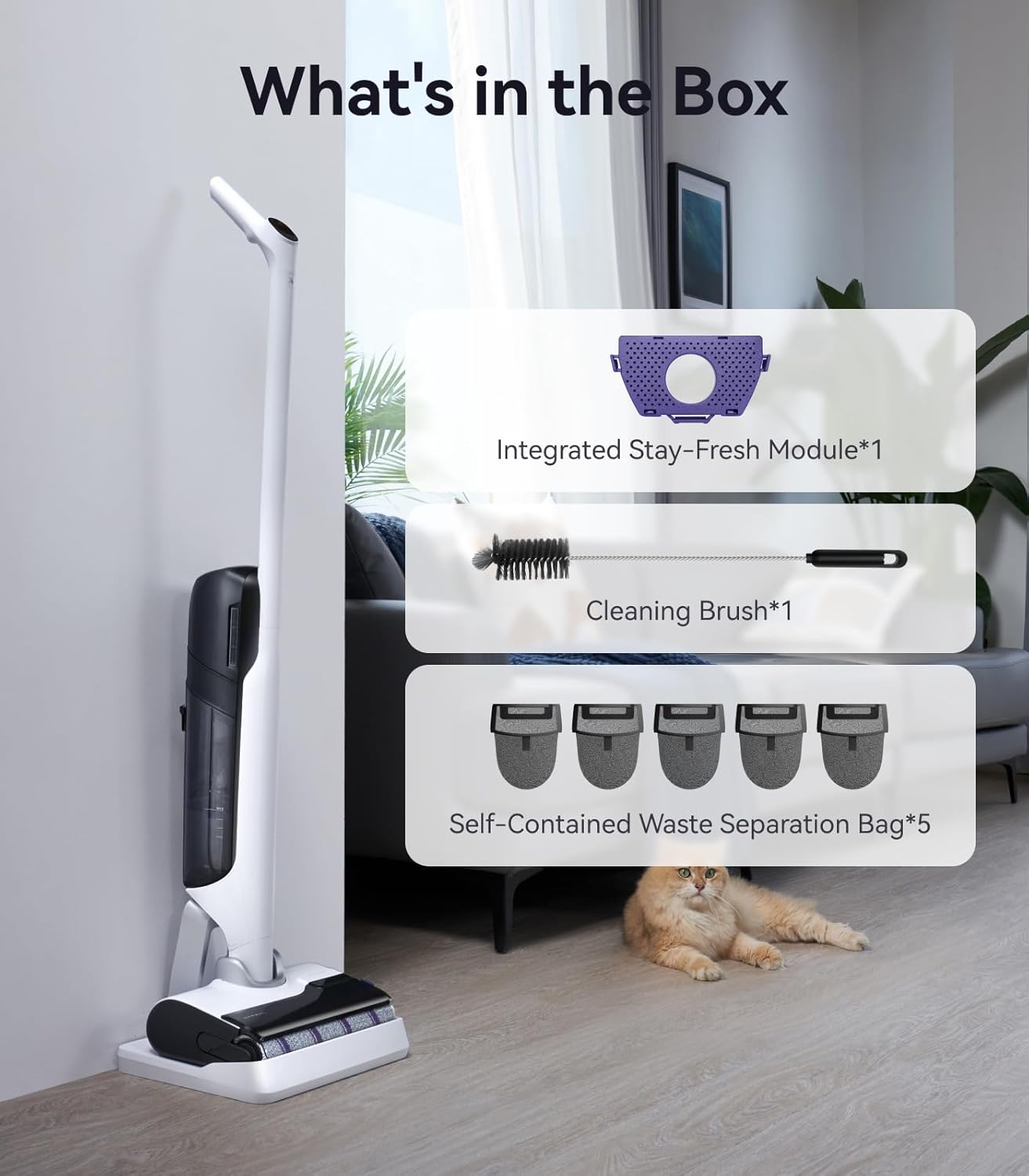 NARWAL S30 WET DRY CORDLESS VACUUM CLEANER NRL-S30-WHI - Image 11