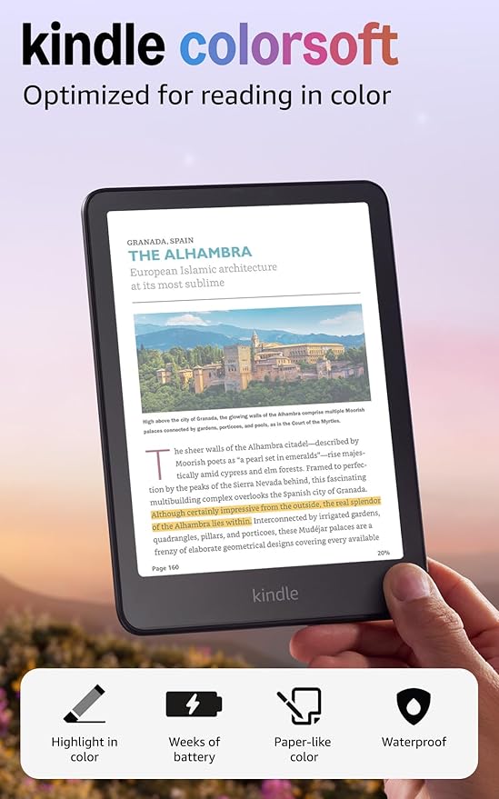 AMAZON KINDLE COLORSOFT 16GB BLACK SA58CB - Image 2