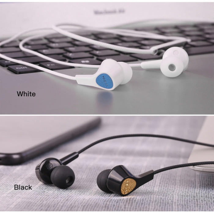 YESIDO 3.5MM WIRED EARPHONE BLACK YH25 - Image 2