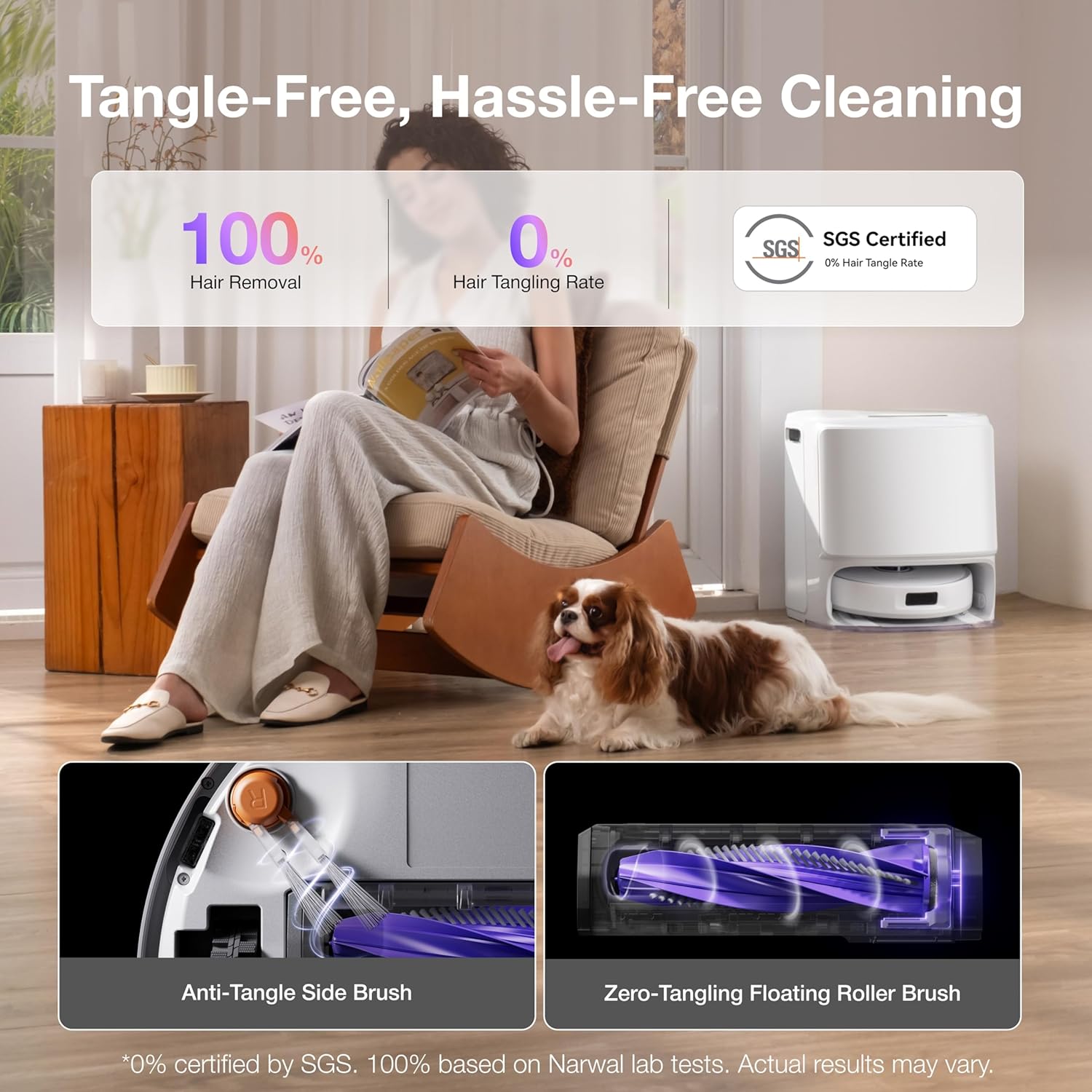 NARWAL FREO X10 PRO ROBOT VACUUM AND MOP COMBO WHITE NRL-RC-FREO-X10PRO-WHI - Image 2