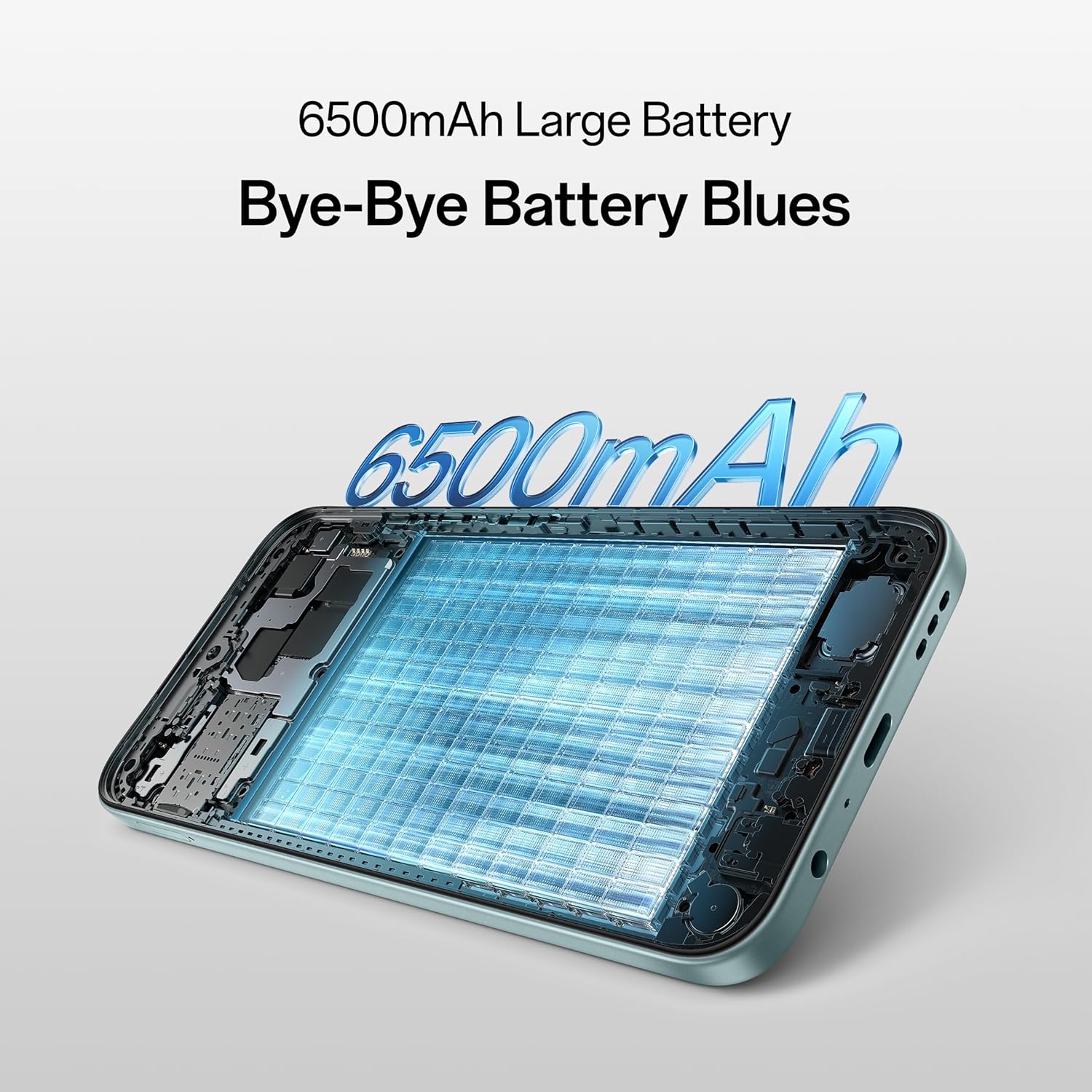 OPPO A6X 5G 4GB-128GB ICE BLUE WITH WIRELESS SPEAKER CPH2783 - Image 3