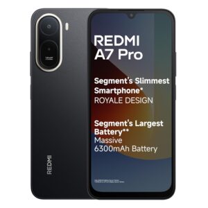 The MI REDMI A7 PRO 4GB RAM 64GB ROM BLACK