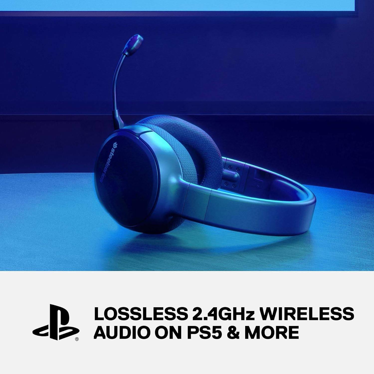 STEELSERIES ARCTIS 1 FOR PS5 WIRELESS GAMING HEADSET 61519 - Image 2