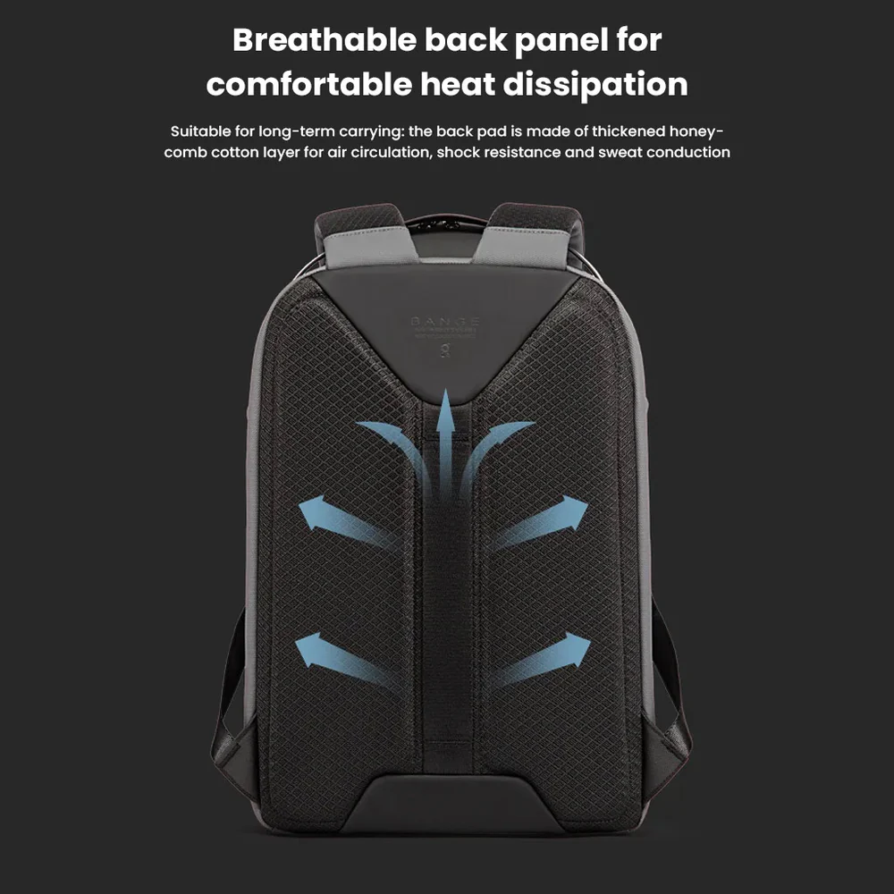 BANGE BACKPACK BLACK BG-7277-15 - Image 4