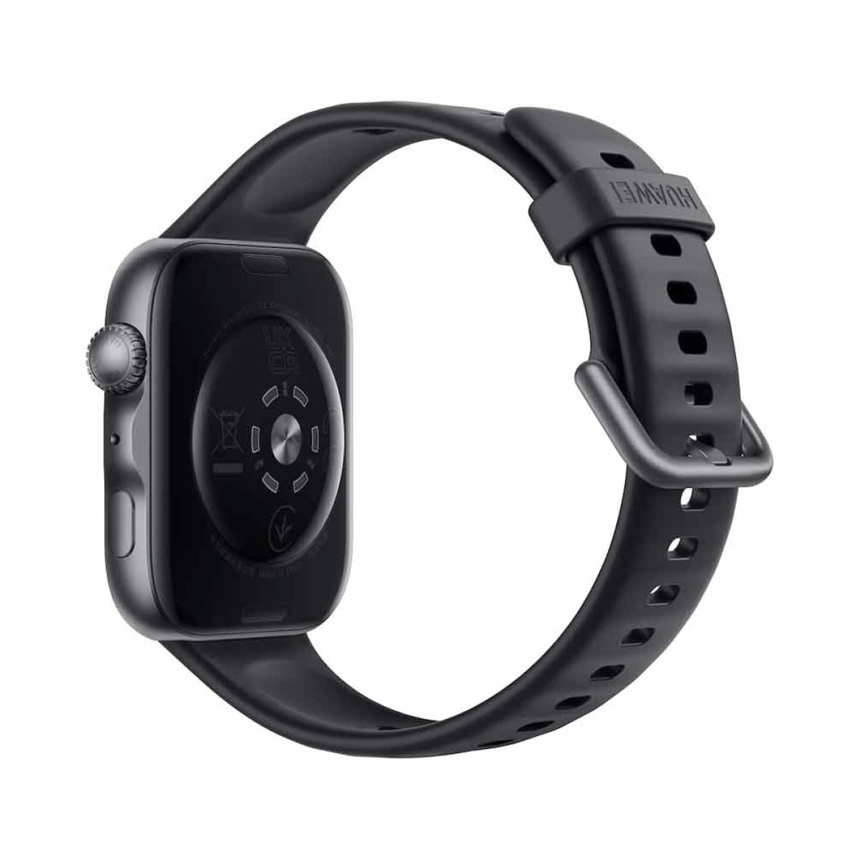 HUAWEI WATCH FIT 5 BLACK ALUMINUM ALLOY CASE BLACK FLUOROELASTOMER STRAP NKI-B09 55020HRL - Image 4