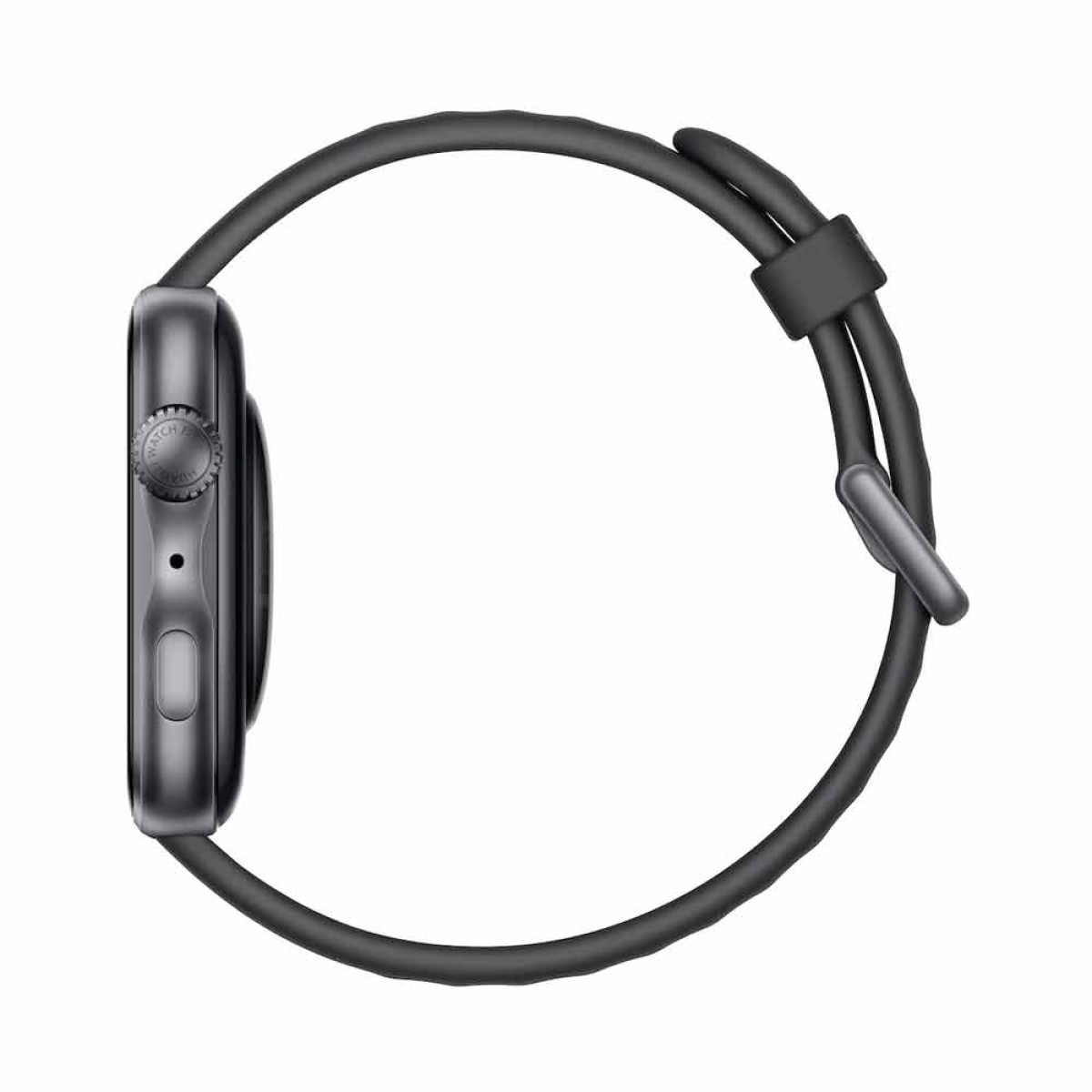 HUAWEI WATCH FIT 5 BLACK ALUMINUM ALLOY CASE BLACK FLUOROELASTOMER STRAP NKI-B09 55020HRL - Image 3