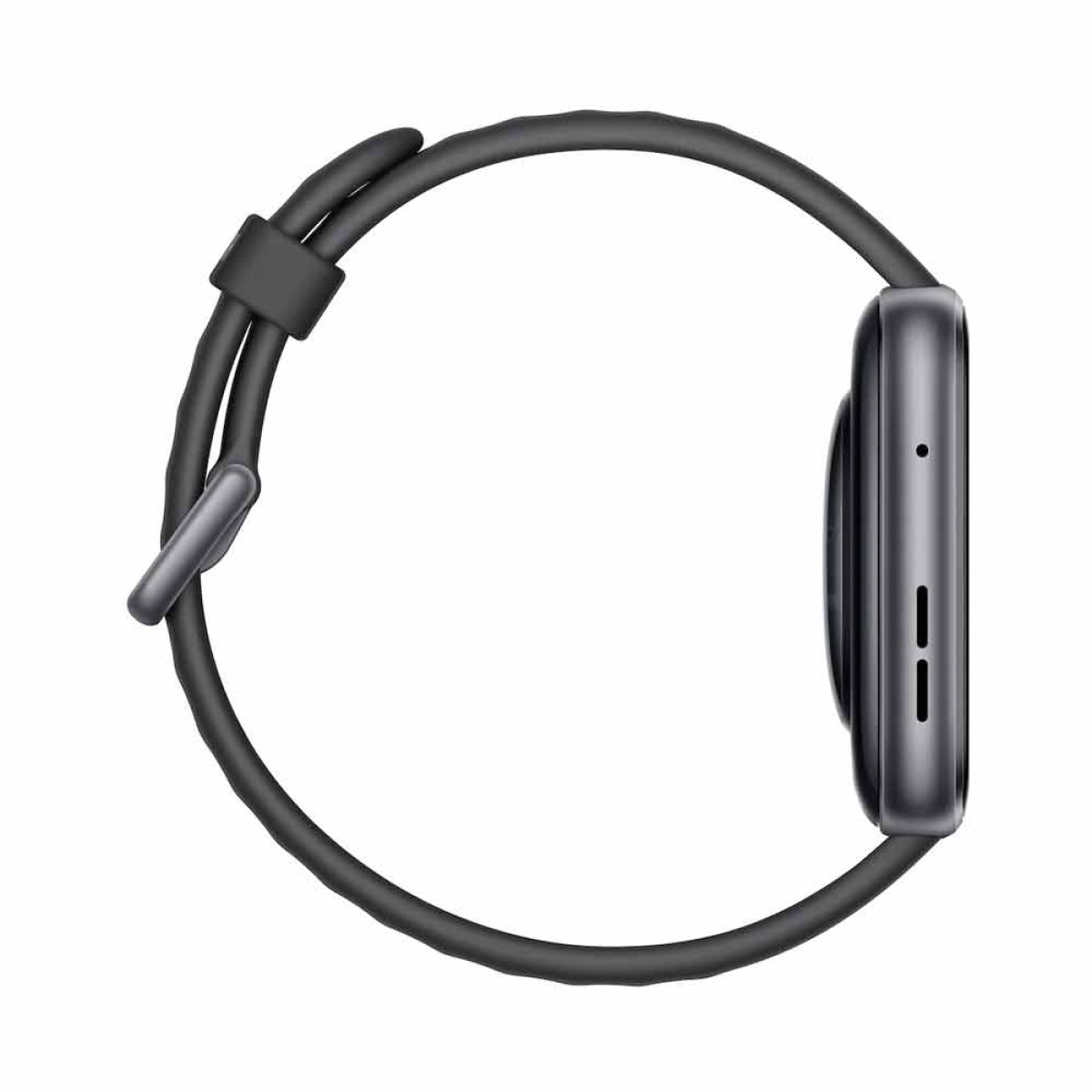 HUAWEI WATCH FIT 5 BLACK ALUMINUM ALLOY CASE BLACK FLUOROELASTOMER STRAP NKI-B09 55020HRL - Image 2