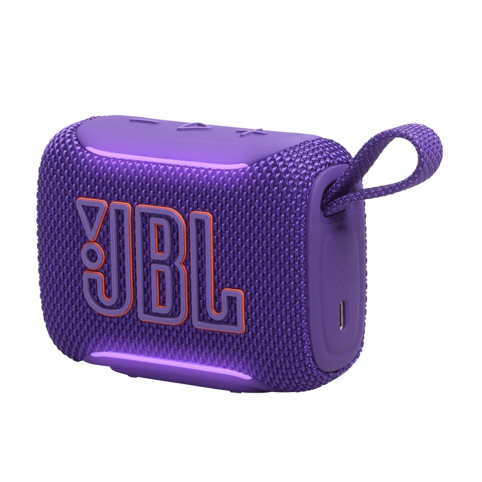 JBL GO 5 AIR TOUCH PORTABLE WATERPROOF BLUETOOTH SPEAKER PURPLE - Image 6