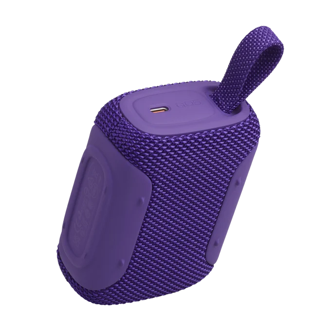 JBL GO 5 AIR TOUCH PORTABLE WATERPROOF BLUETOOTH SPEAKER PURPLE - Image 3
