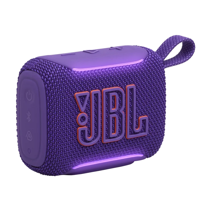 JBL GO 5 AIR TOUCH PORTABLE WATERPROOF BLUETOOTH SPEAKER PURPLE - Image 2