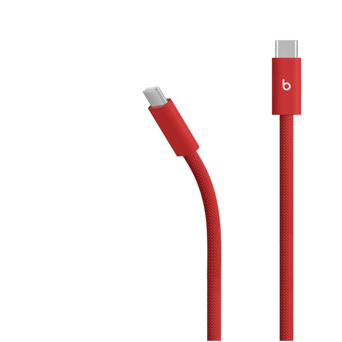 BEATS USB-C TO USB-C 240W LONG WOVEN CABLE 3M RAPID RED MHX94 - Image 2