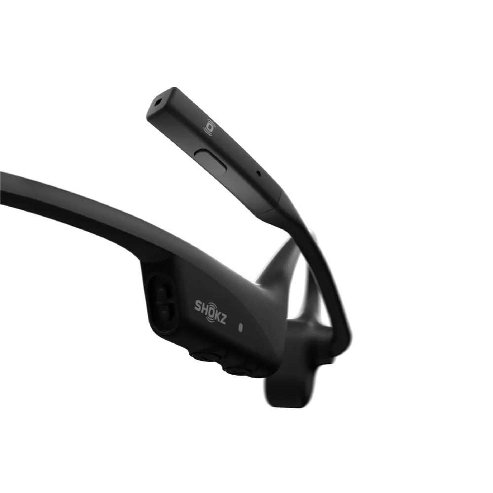 AFTERSHOKZ OPENCOMM 2 2025 UPGRADE BONE CONDUCTION STEREO BLUETOOTH HEADSET BLACK C120 - Image 3
