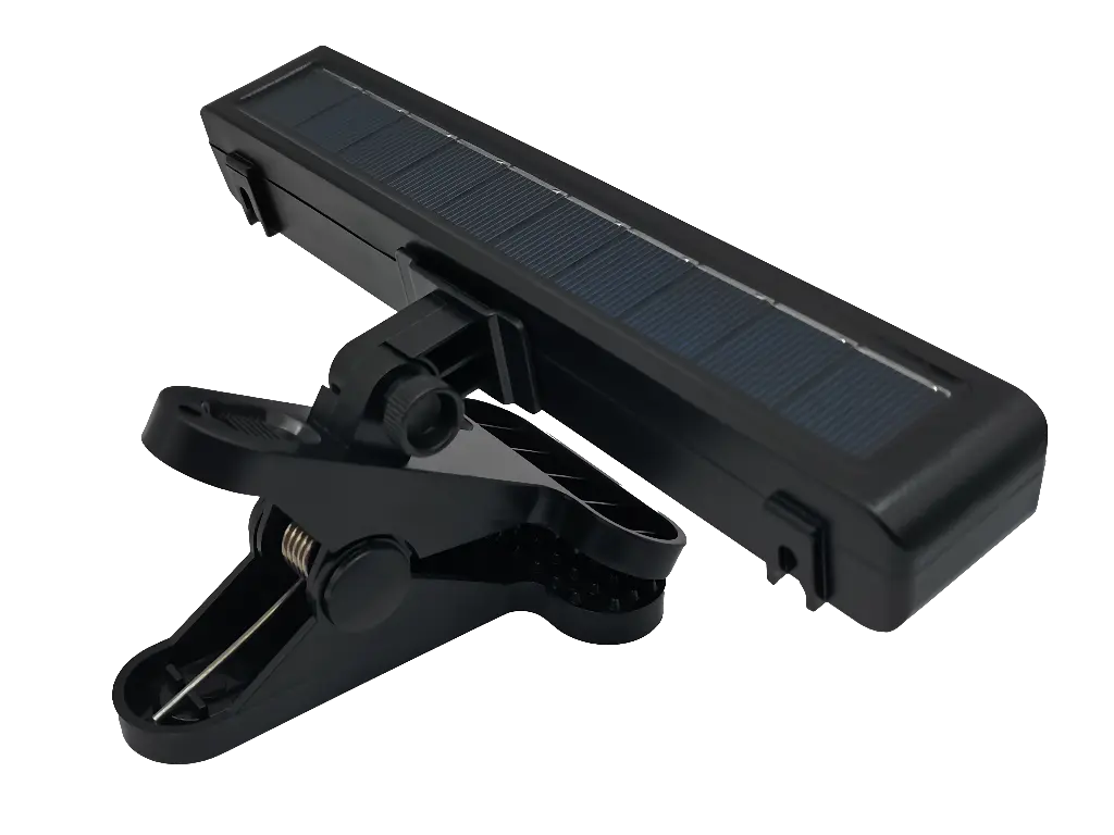 PORODO LIFESTYLE MARS OUTDOOR SOLAR SENSOR LIGHT BUILT IN MOTION SENSOR BLACK PDMWD0710BK - Image 3
