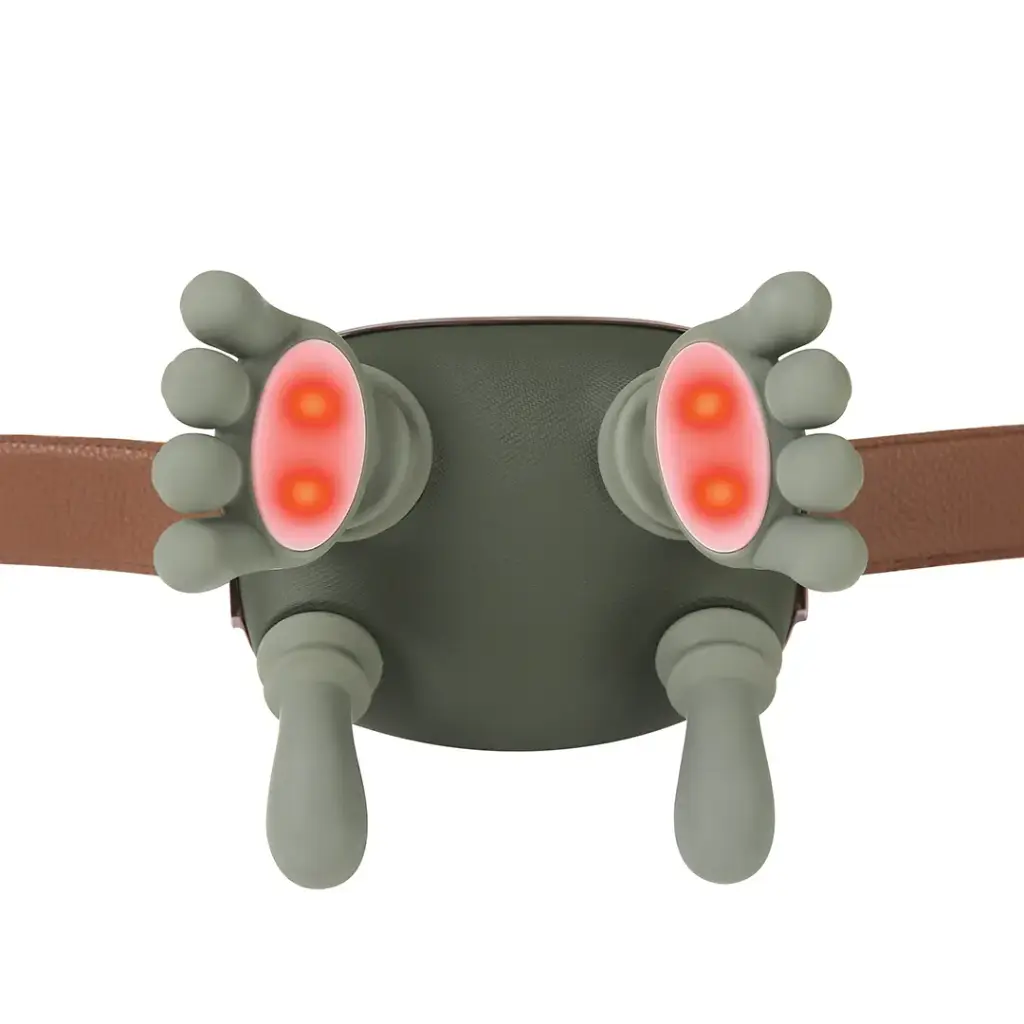 PORODO LIFESTYLE RELAXROBO PORTABLE HEATING NECK MASSAGER GREEN PDLFSTZ012GN - Image 2