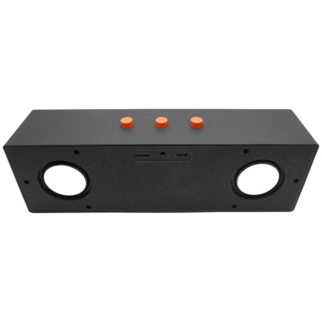 PORODO SOUNDTEC VIBE BAR PORTABLE STEREO SPEAKER BLACK PDWBT512BK - Image 3