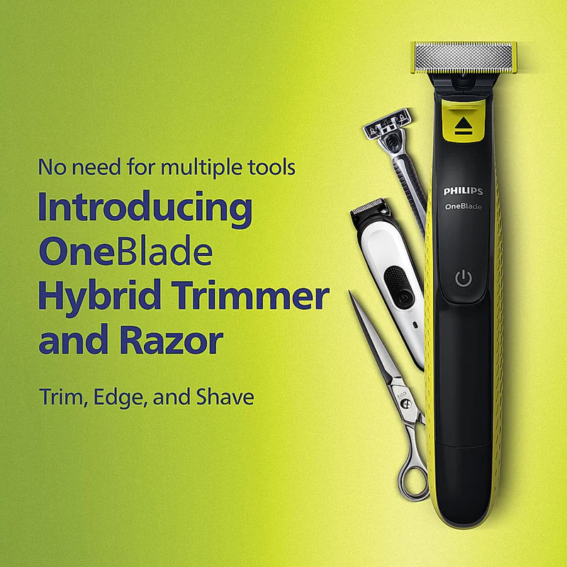 PHILIPS ONE BLADE FACE TRIMMER QP2724 - Image 2