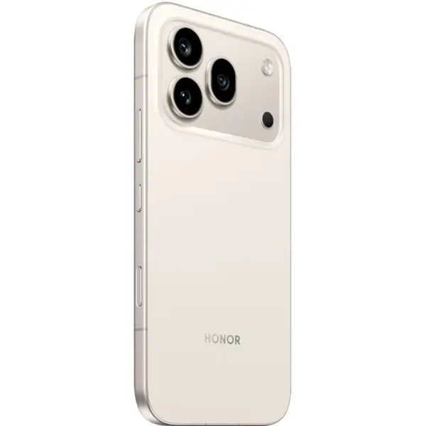 HONOR 600 PRO 5G 12GB-512GB GOLDEN WHITE WITH HONOR CHOICE WATCH 2I VKP-NX9 - Image 3