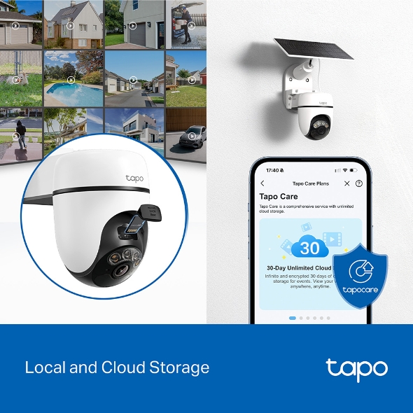 TP-LINK TAPO 2K SOLAR POWERED PAN-TILT SECURITY CAMERA KIT TAPO C610 KIT - Image 10