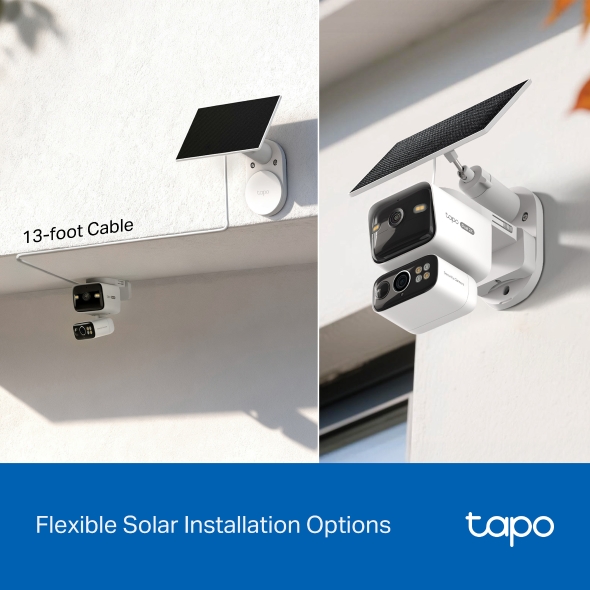 TP-LINK TAPO SOLAR POWERED DUAL LENS PAN-TILT SECURITY CAMERA KIT TAPO C645D KIT - Image 7