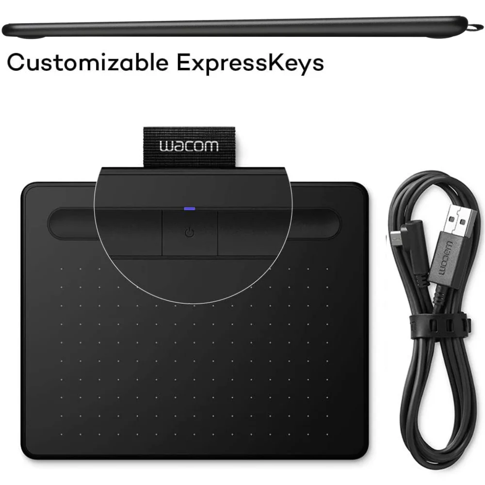 WACOM INTUOS M BLUETOOTH BLACK CTL-6100WLK - Image 6